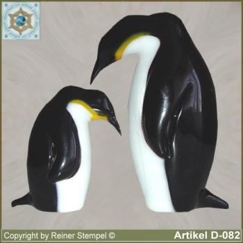 Glass animals, glass birds, glass bird penguin stylized
