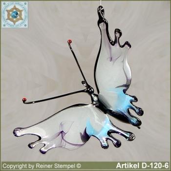 Glass animals, glass animal butterfly white